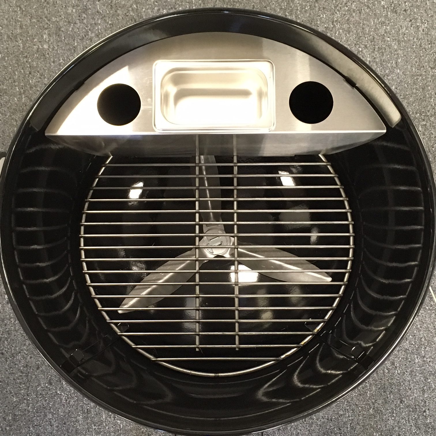 Smokenator 1000, Hovergrill + Thermometer - Smoker Kit for Weber 22 Inch  Charcoal Grills - SMOKENATOR
